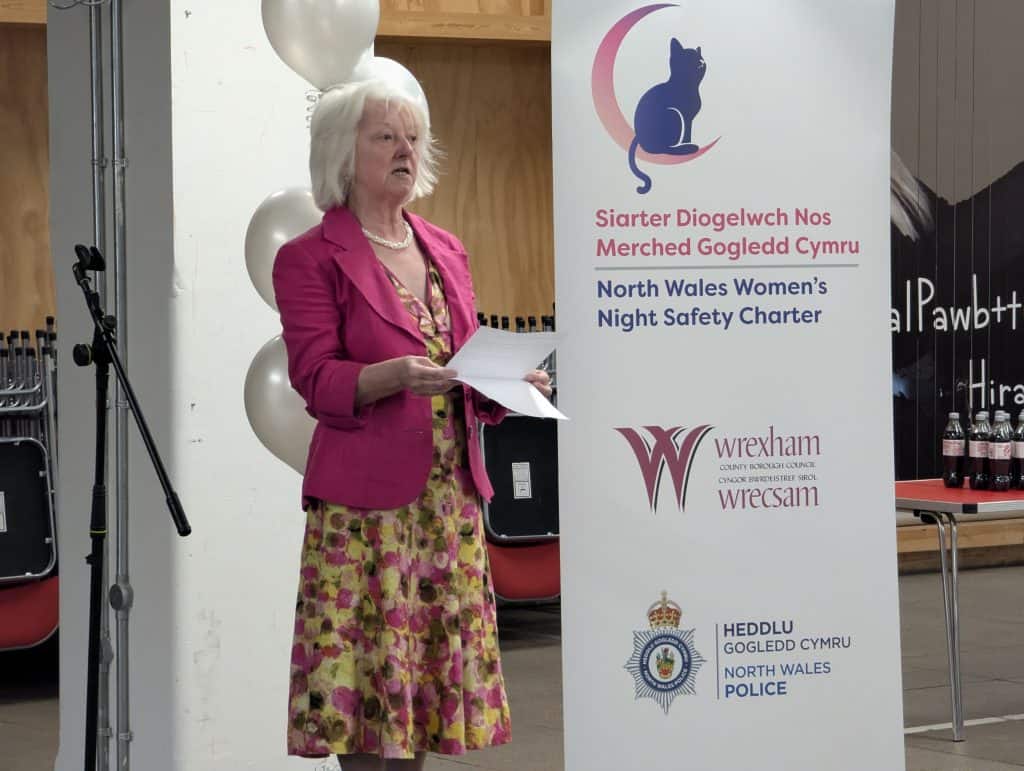 Launch of North Wales Women’s Night Safety Charter at Ty Pawb.