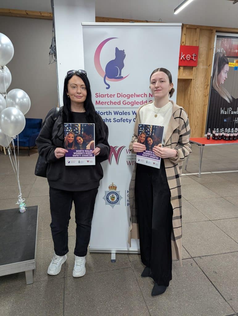 Launch of North Wales Women’s Night Safety Charter at Ty Pawb.