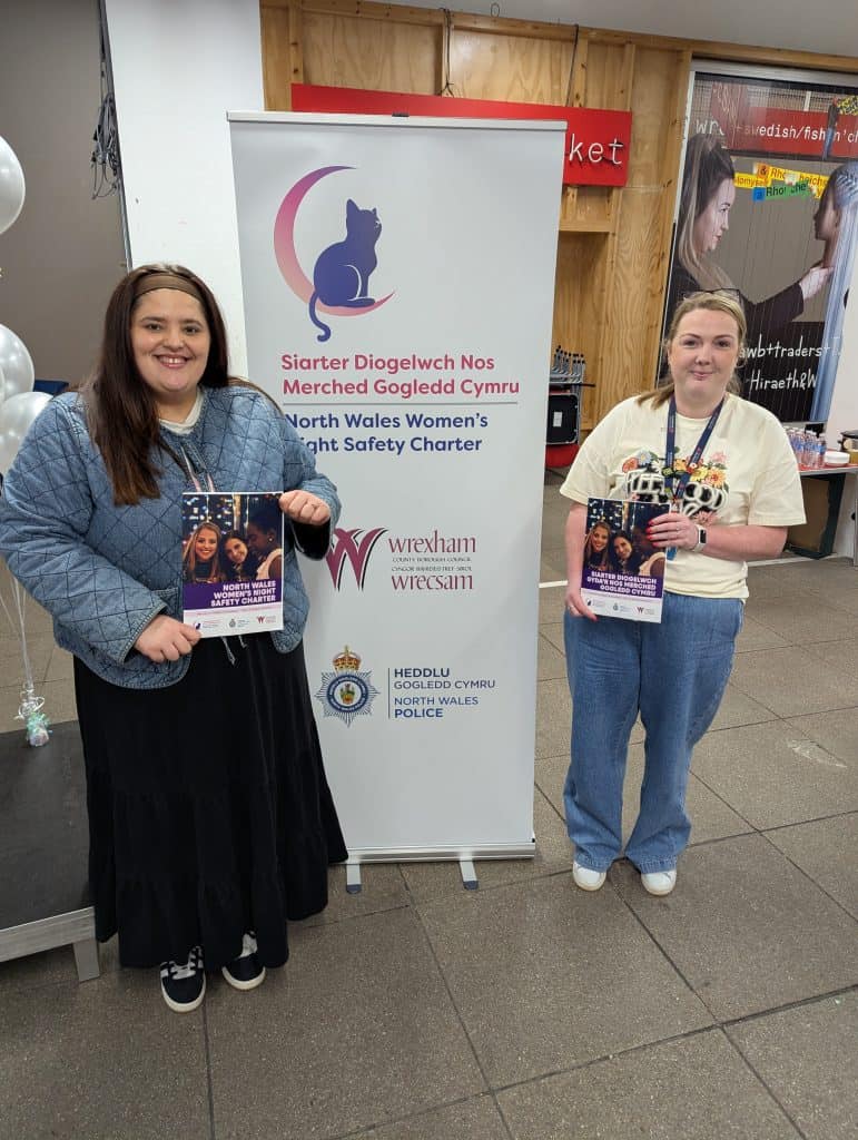 Launch of North Wales Women’s Night Safety Charter at Ty Pawb.