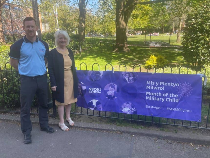 April is designated as the Month of the Military Child