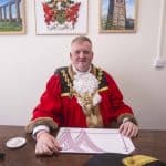 Mayor of Wrexham Councillor Jeremy Kent