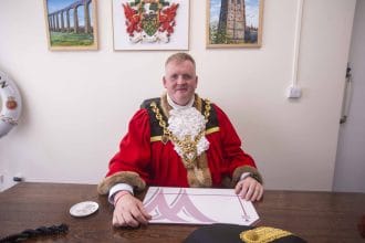 Mayor of Wrexham Councillor Jeremy Kent