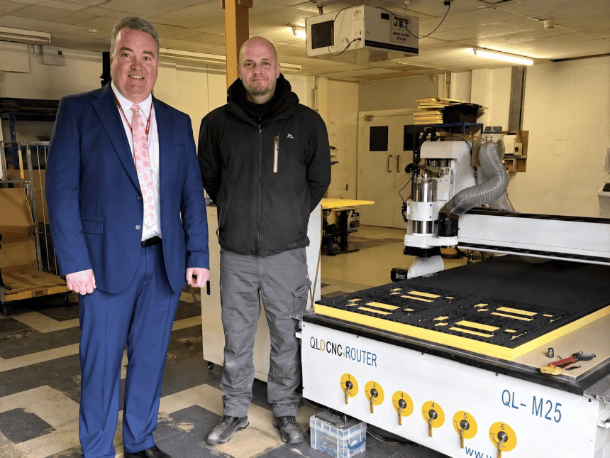 Custom Craft Shapes cuts a new path with Wrexham CNC