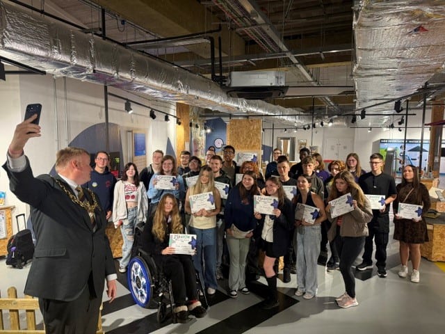 AVOW celebration event for young volunteers