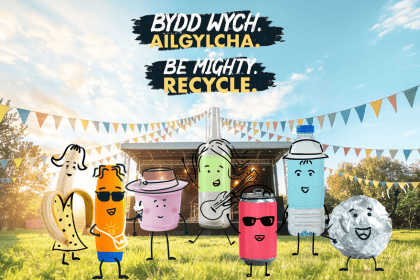 Be Mighty Recycle - festivals. Let's take recycling on tour.