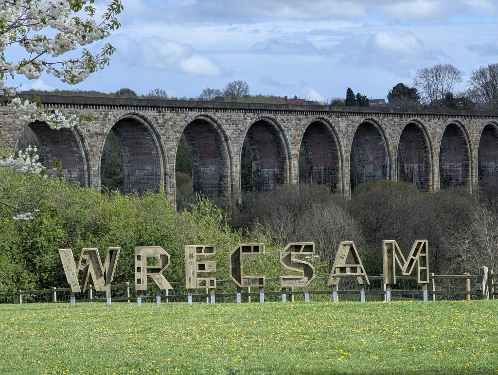 W.R.E.C.S.A.M bug hotel installed at Tŷ Mawr Country Park