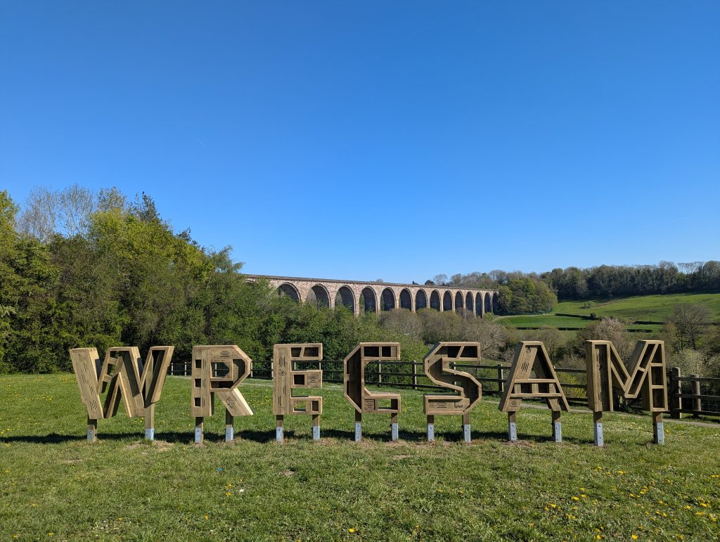 W.R.E.C.S.A.M bug hotel installed at Tŷ Mawr Country Park