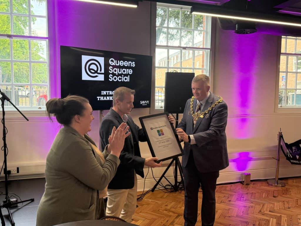 The launch of Queens Square Social