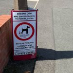 Temporary signs installed to tackle dog fouling hot spots