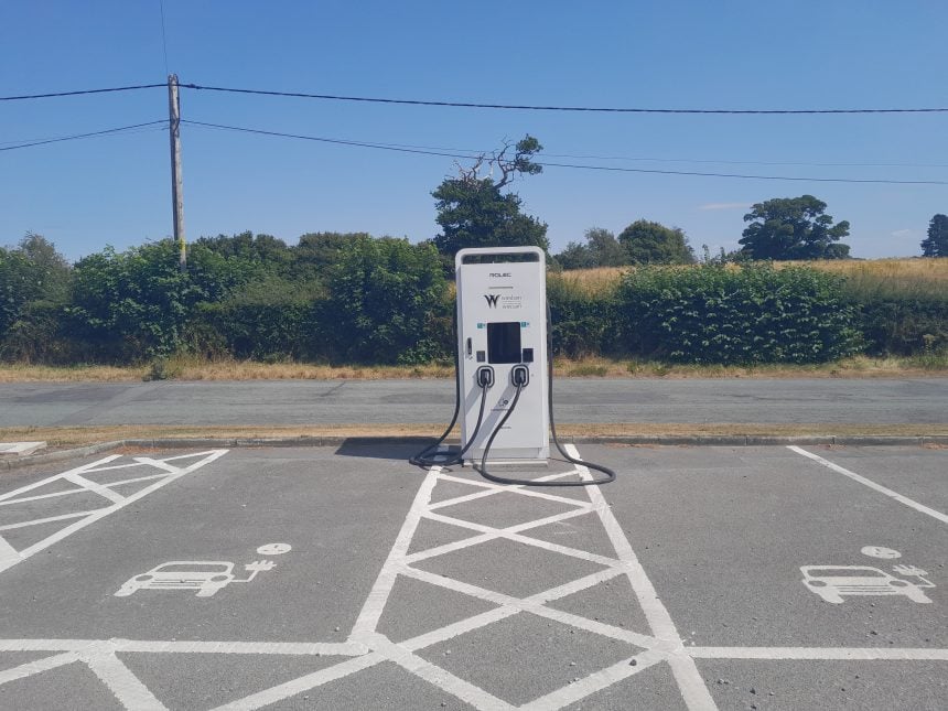 243 public EV charging points installed across Wrexham County Borough