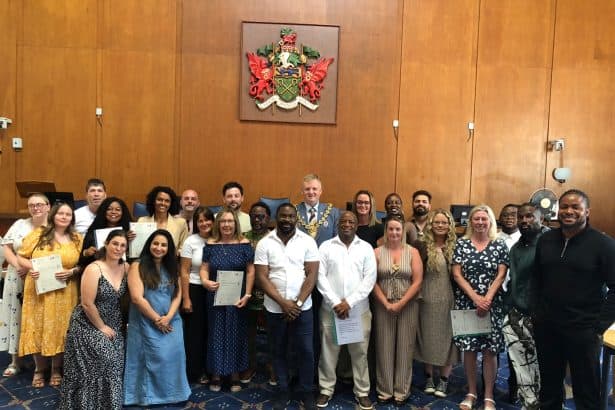Social care workers celebrated at qualification awards