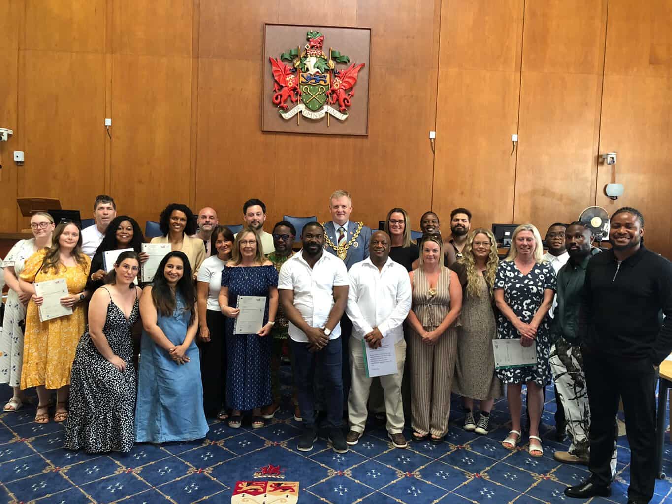 Social care workers celebrated at qualification awards