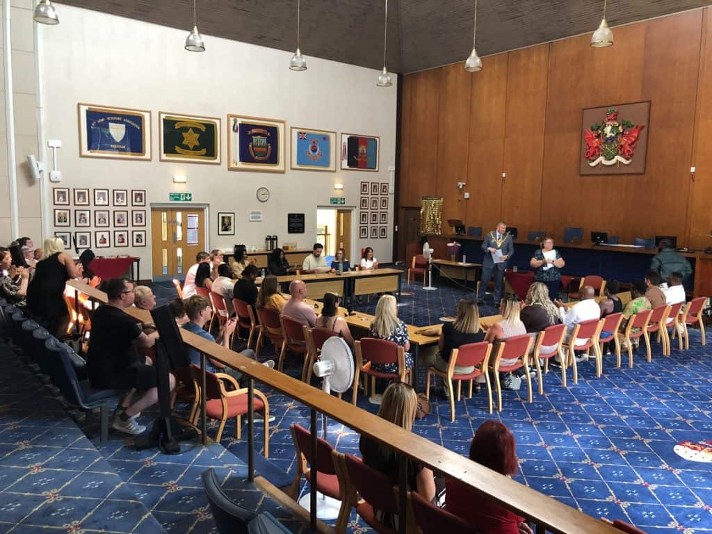 Social care workers celebrated at qualification awards