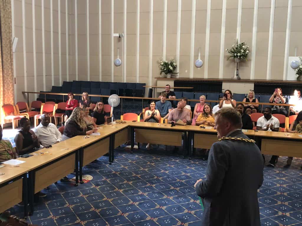 Social care workers celebrated at qualification awards
