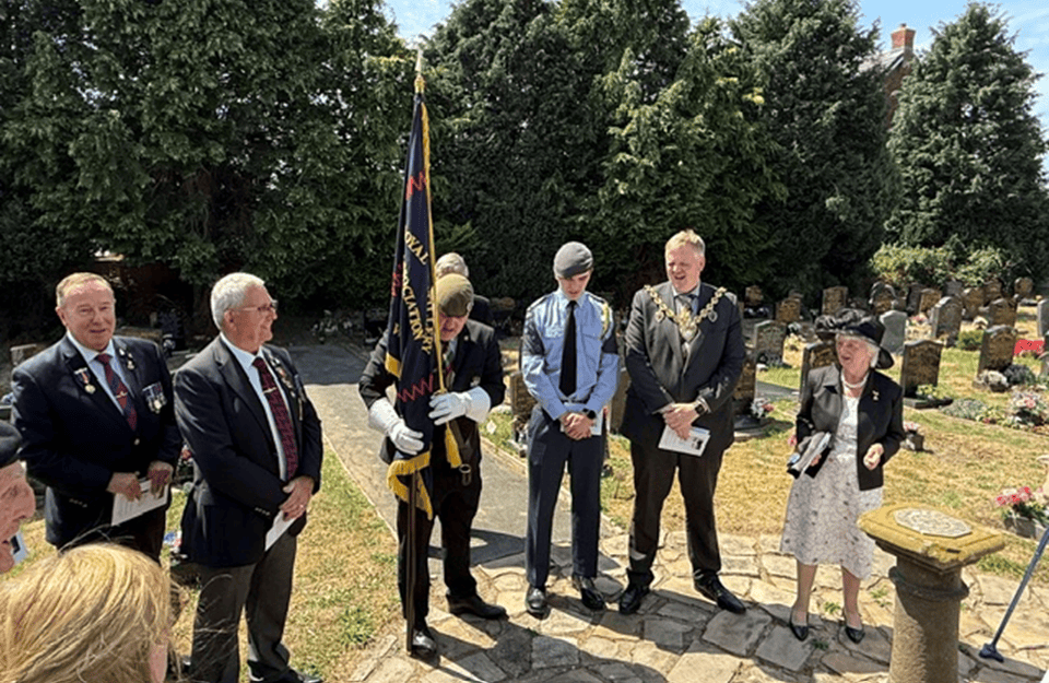 Memorial service for Mr Terence Jones