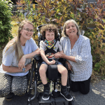 Bethan, Noah and Gill
