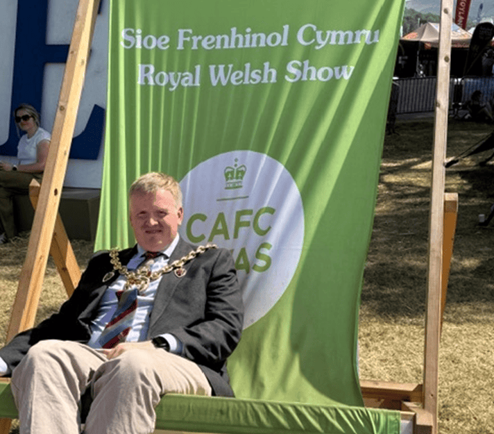 Mayor at the Royal Welsh Show