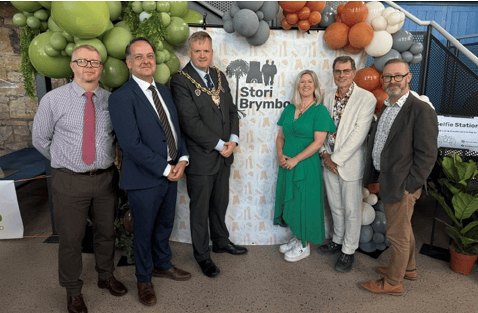 Official opening of Stori Brymbo