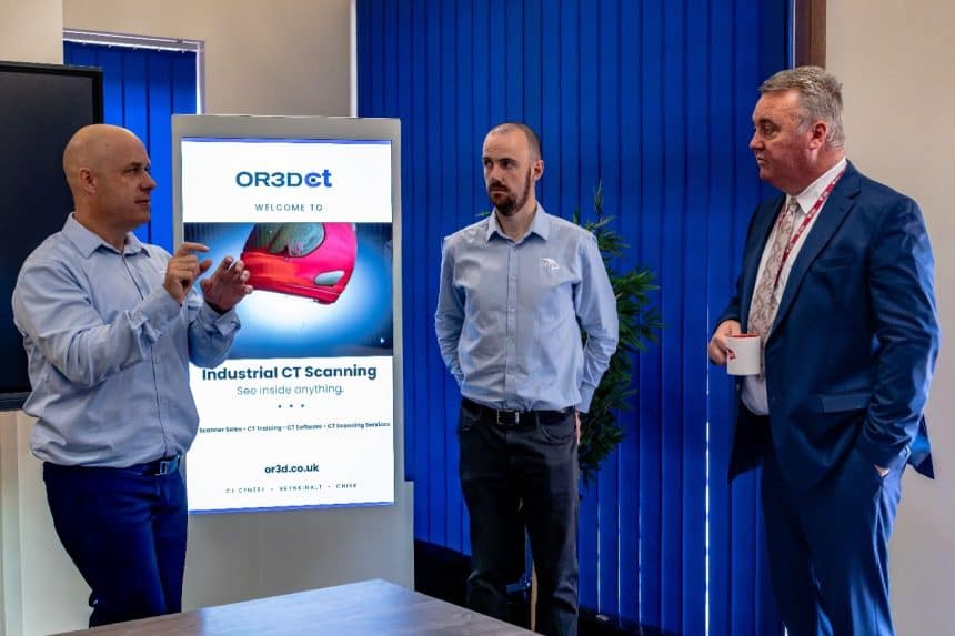 Flintshire and Wrexham Investment Zone backs OR3D CT bid to become first company in Wales to apply EN4179 aerospace standard to industrial CT