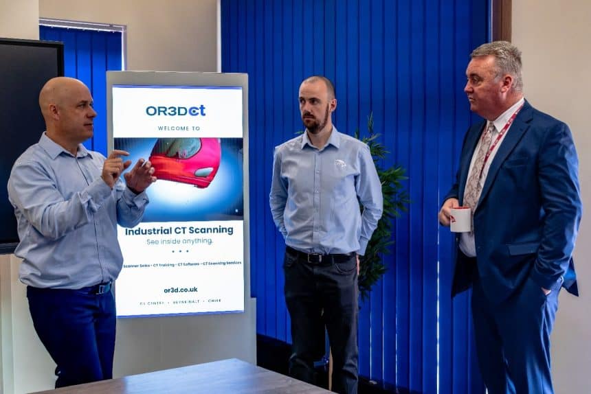Flintshire and Wrexham Investment Zone backs OR3D CT bid to become first company in Wales to apply EN4179 aerospace standard to industrial CT