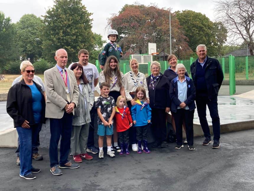 New £100,000 skate park opens in Rhosddu