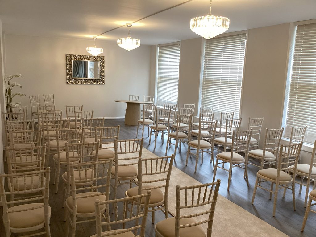 Take a peek at the new Guildhall ceremony room
