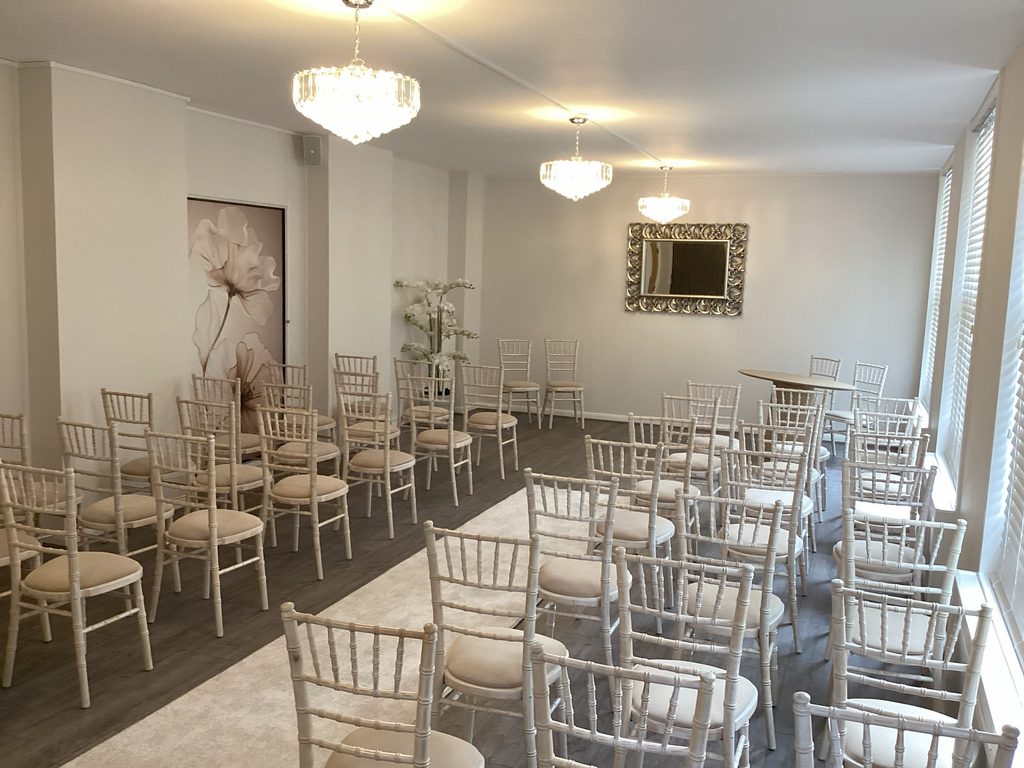 Take a peek at the new Guildhall ceremony room