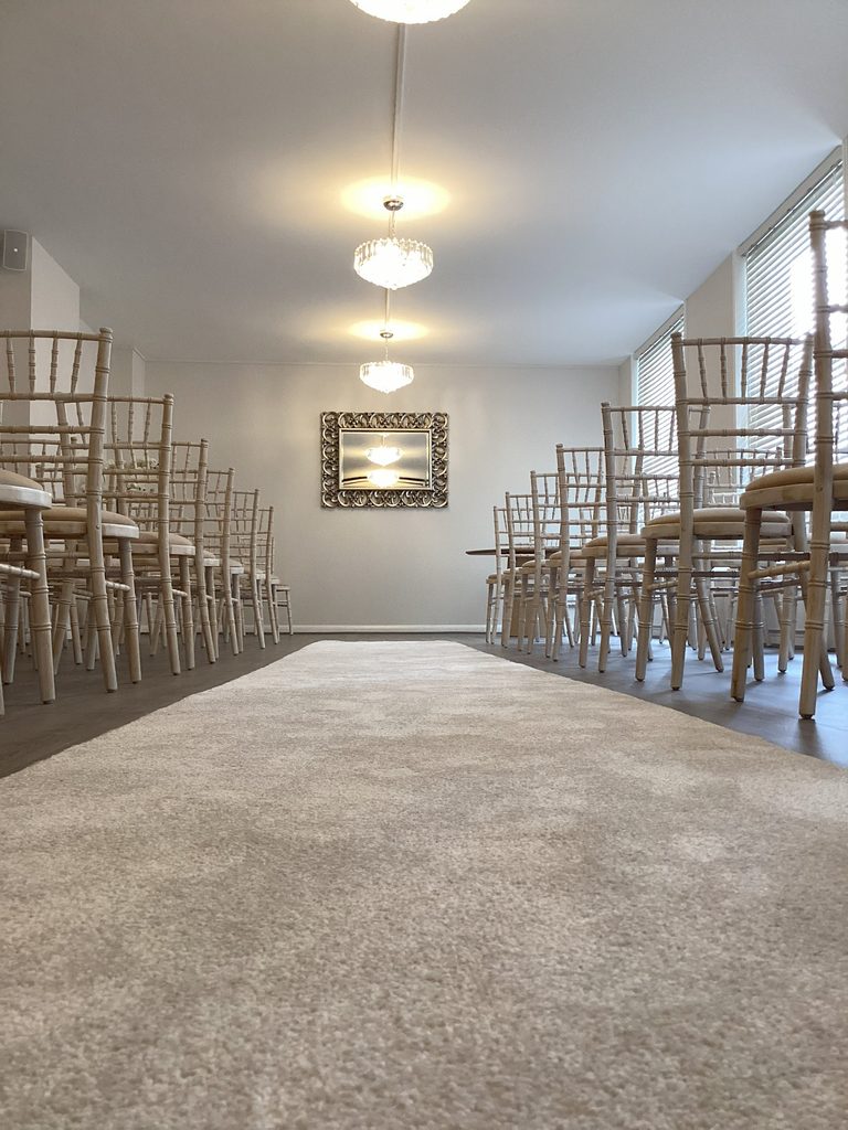 Take a peek at the new Guildhall ceremony room