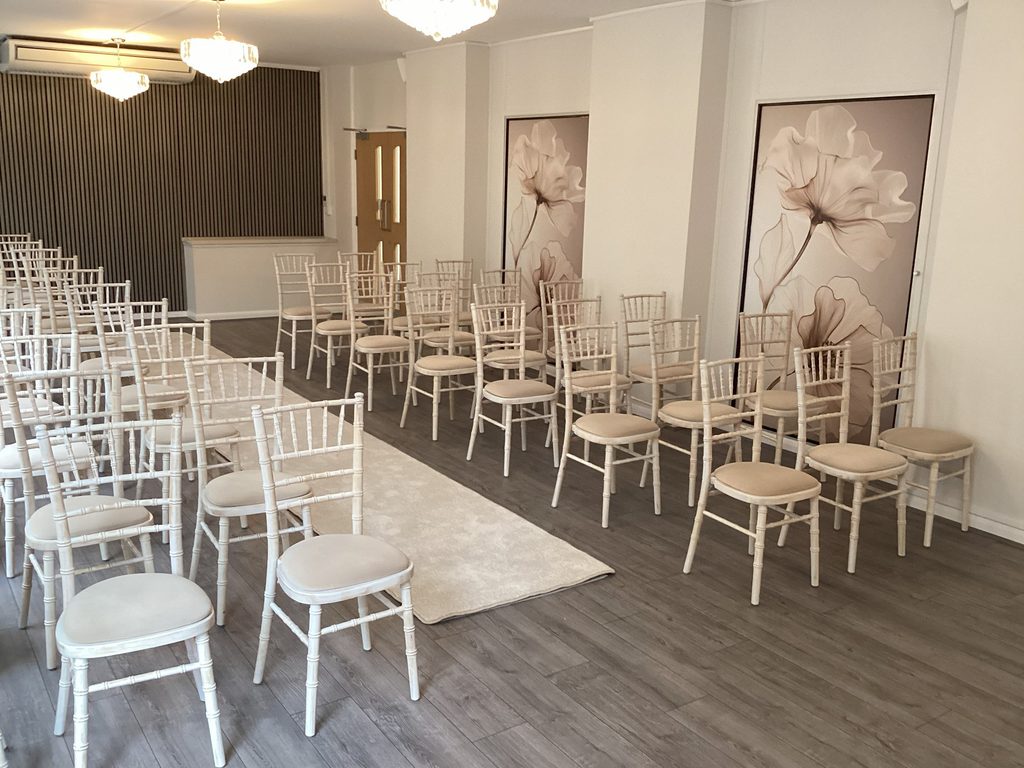 Take a peek at the new Guildhall ceremony room