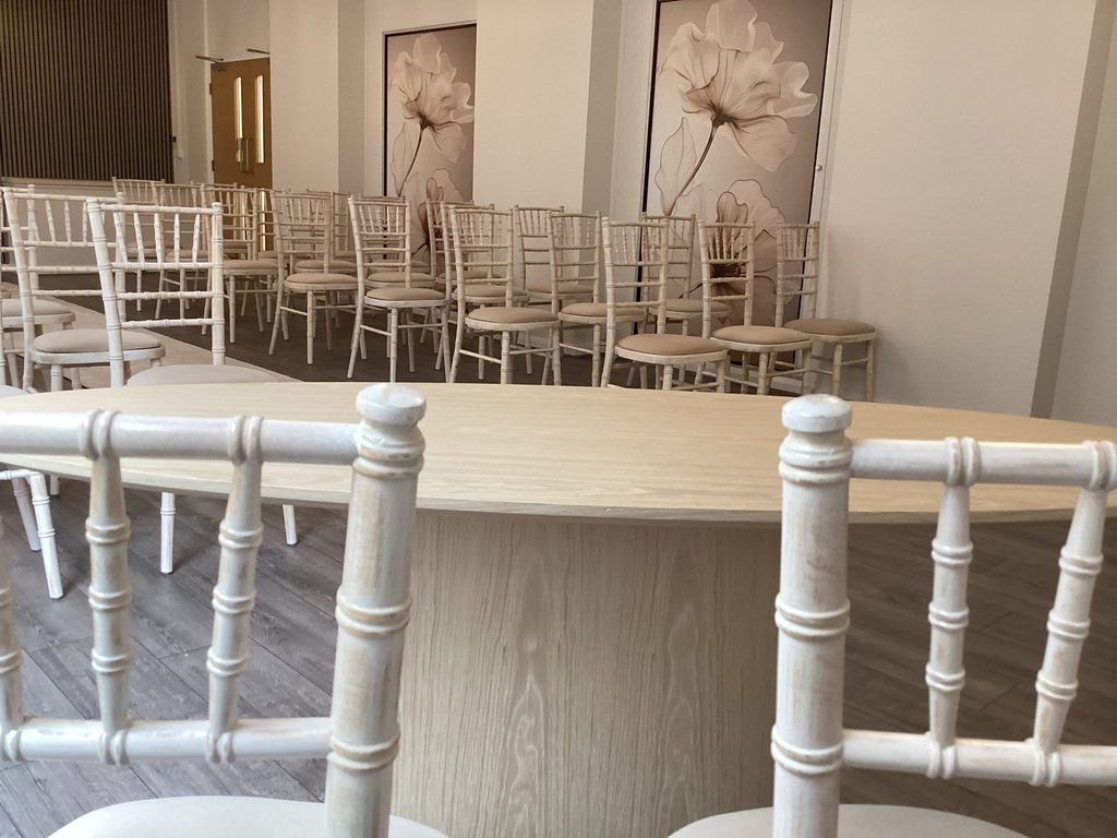Take a peek at the new Guildhall ceremony room