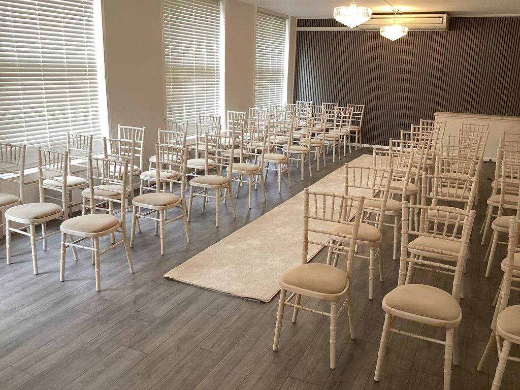 Take a peek at the new Guildhall ceremony room