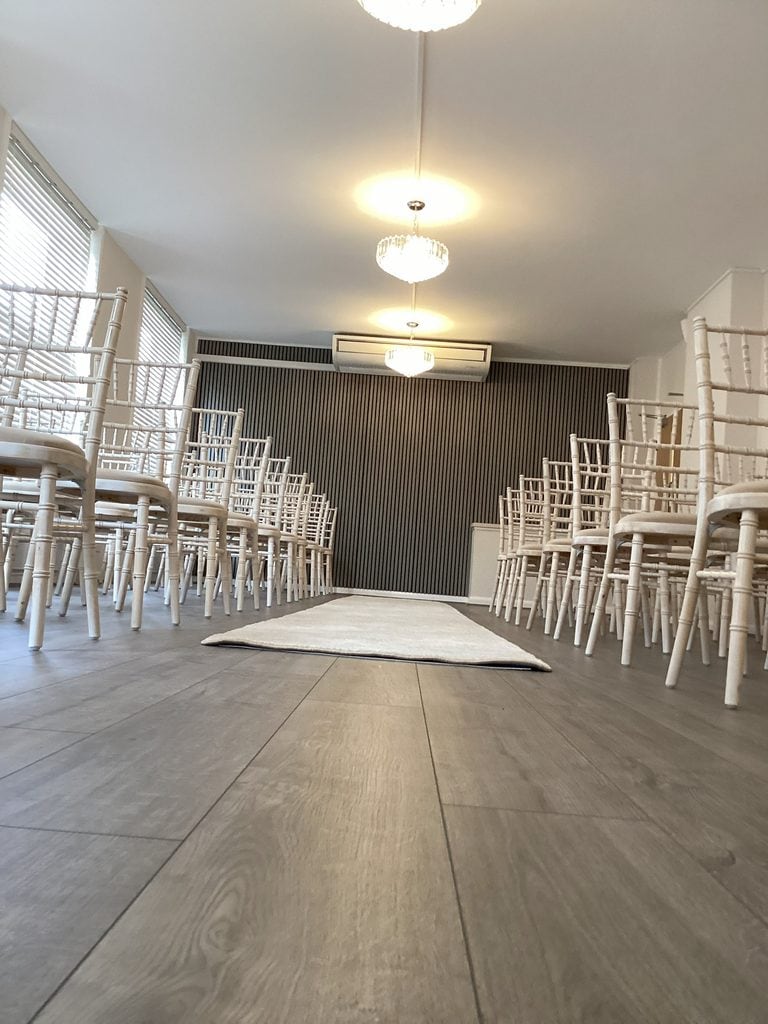 Take a peek at the new Guildhall ceremony room