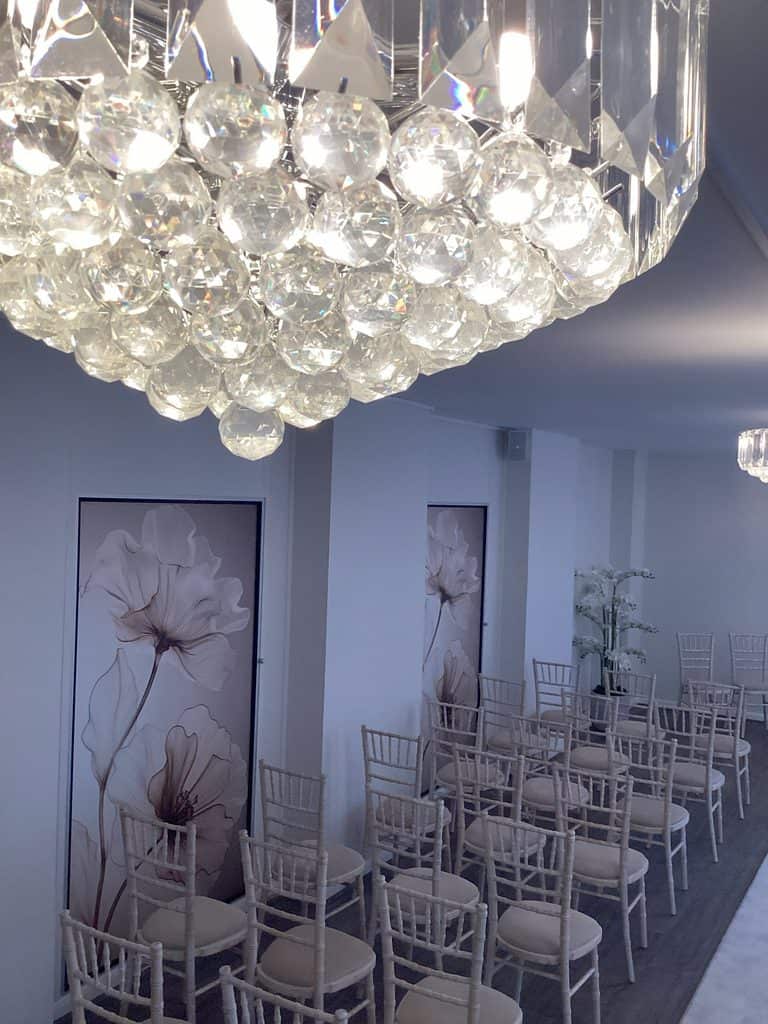 Take a peek at the new Guildhall ceremony room