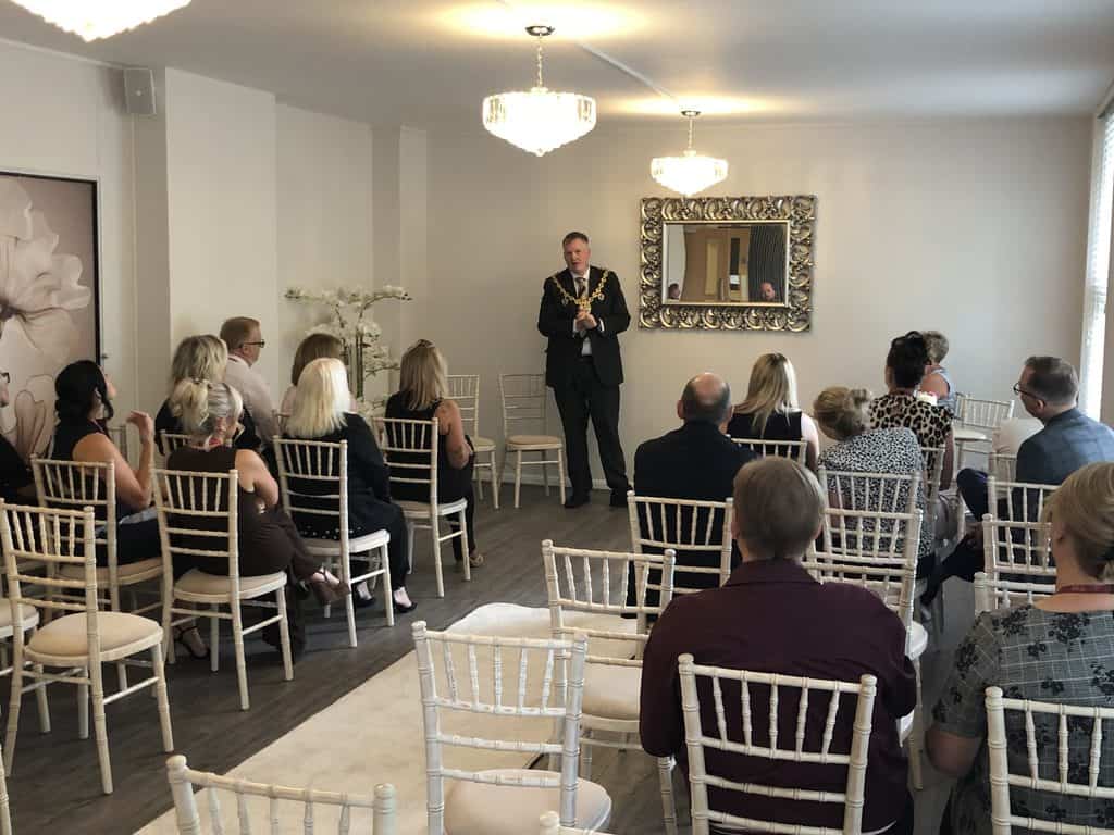 Reopening of the refurbished Ceremony room