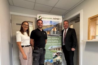 Wrexham joinery firm invests in advanced manufacturing and sustainable growth