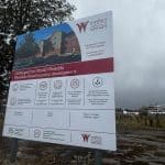 sign for site