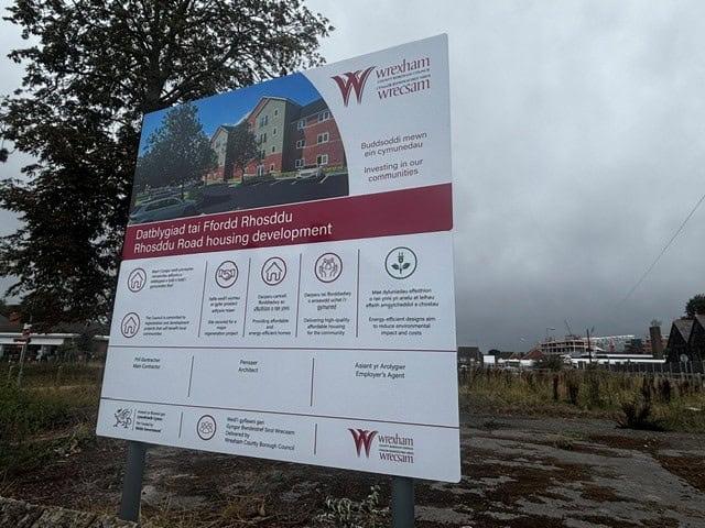 sign for site