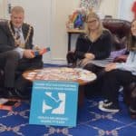Mayor with Nightingale House Hospice team