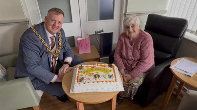 85th Birthday celebrations for Doreen