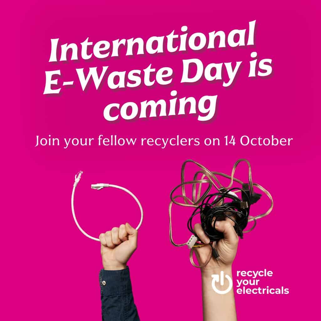 Recycle your unwanted cables for International E-Waste Day 2026