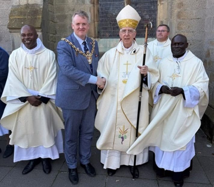 Installation of Father Nicholas as Canon