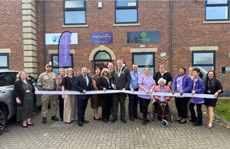 Launch of Helping Hands Wrexham branch