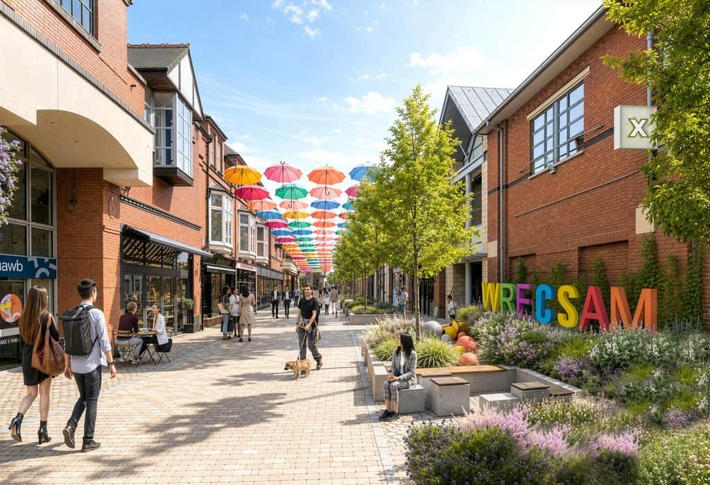 Artist's impression of upper Chester Street.